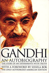 Cover of Gandhiji's autobiography, The Story of My Experiments with Truth