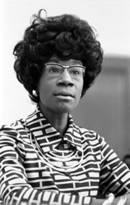 Shirley Chisholm, Early educator and the first Black woman elected to the United States Congress (1968)